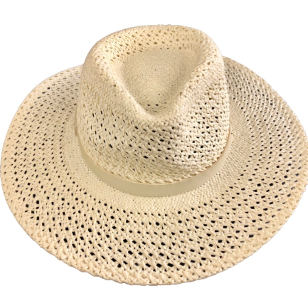Treasure & Bond Open Weave Rancher Hat Ivory Combo NEW